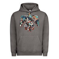 Pigment Tornado American flag thunderbird Urban Hoodie - BarkalooDesign