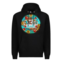 Black teacher mode earrings Premium Hoodie - BundleAndBundleShop