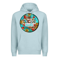 Blue Mist teacher mode earrings Premium Hoodie - BundleAndBundleShop