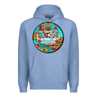 Colony Blue teacher mode earrings Premium Hoodie - BundleAndBundleShop