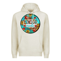 Oatmeal Heather teacher mode earrings Premium Hoodie - BundleAndBundleShop