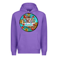 Purple teacher mode earrings Premium Hoodie - BundleAndBundleShop