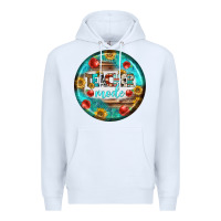 White teacher mode earrings Premium Hoodie - BundleAndBundleShop