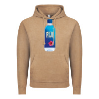 Vintage Coffee aesthetic fiji water Vintage Hoodie - lanVoArt