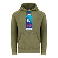 Vintage Olive aesthetic fiji water Vintage Hoodie - lanVoArt