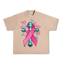 Burro Cancer Cross Cancer Awareness Urban Heavy Tee - HowdyJamesFarm