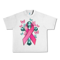 Lunar Rock Cancer Cross Cancer Awareness Urban Heavy Tee - HowdyJamesFarm
