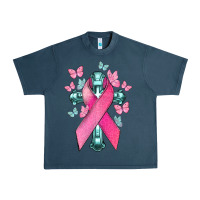 Midnight Navy Cancer Cross Cancer Awareness Urban Heavy Tee - HowdyJamesFarm