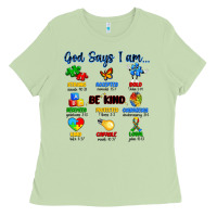 Matcha god says i am autism Ladies Tee - Artiststas