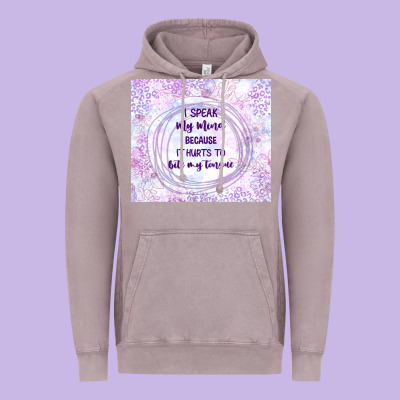 It Hurts To Bite My Tongue Vintage Hoodie Designed By Tumblerdesignbyshophia