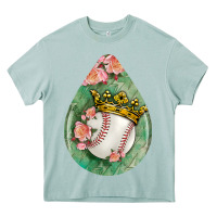 Arona baseball and western roses teardrop  6 Heavy Core Tee - BundleAndBundleShop