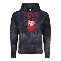 Cloud Black i love you alotl aolotl valentine's day heart aolotl lover Vintage Hoodie - lanVoArt