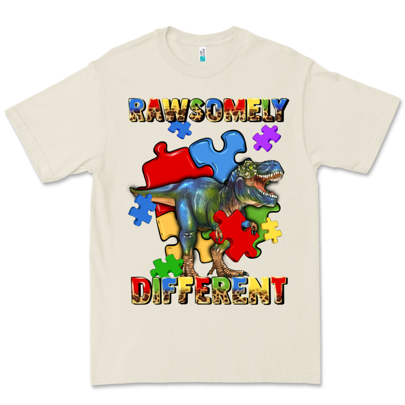 Rawsomely Different Autism T Rex Premium Tee by Artiststas | Teevron