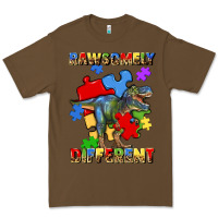 Cacao rawsomely different autism t rex Premium Tee - Artiststas