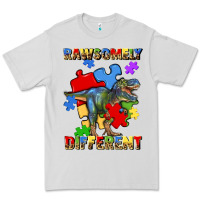 Dove Grey rawsomely different autism t rex Premium Tee - Artiststas