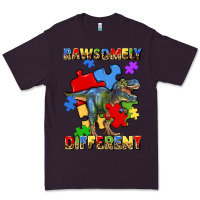 Plum rawsomely different autism t rex Premium Tee - Artiststas