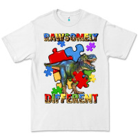 White rawsomely different autism t rex Premium Tee - Artiststas