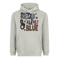 Moon Dust red wine blue Heavyweight Hoodie - CowhideDigitalArt