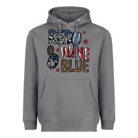 Storm red wine blue Heavyweight Hoodie - CowhideDigitalArt