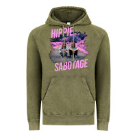 Vintage Olive hippie sabotage aesthetic style photo with text Vintage Hoodie - lanVoArt
