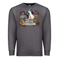 Charcoal Heather autism awareness2 Premium Sweatshirt - SublimationCraftShop