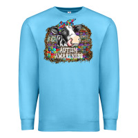 Ocean Blue autism awareness2 Premium Sweatshirt - SublimationCraftShop
