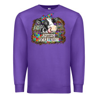 Purple autism awareness2 Premium Sweatshirt - SublimationCraftShop