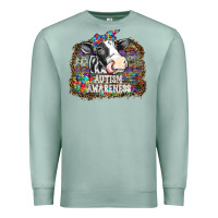 Seafoam autism awareness2 Premium Sweatshirt - SublimationCraftShop