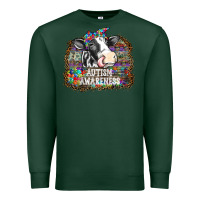 Sports Green autism awareness2 Premium Sweatshirt - SublimationCraftShop