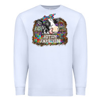 White autism awareness2 Premium Sweatshirt - SublimationCraftShop