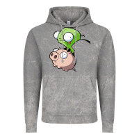 Cloud Rock invader zim Vintage Hoodie - lanVoArt