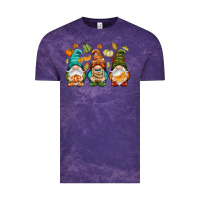 Cloud Purple Fall gnomes Vintage Tee - NancyCooperArtShop