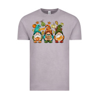 Vintage Zinc Fall gnomes Vintage Tee - NancyCooperArtShop
