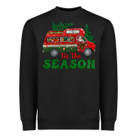 Black christmas 'tis the season Heavyweight Sweatshirt - BundleAndBundleShop