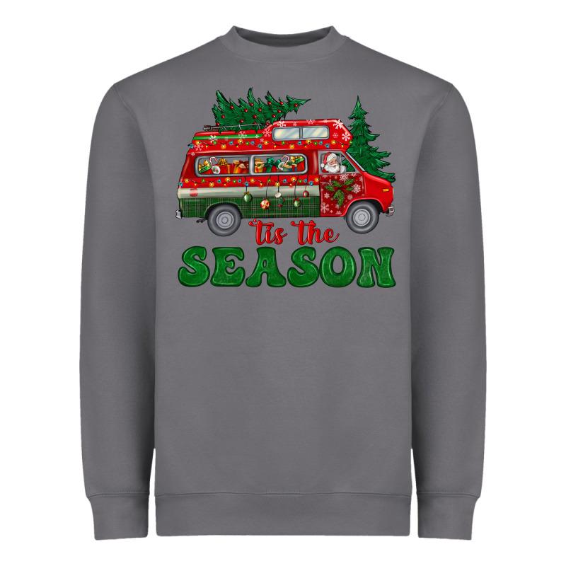 Christmas 'tis The Season Heavyweight Sweatshirt by BundleAndBundleShop | Teevron