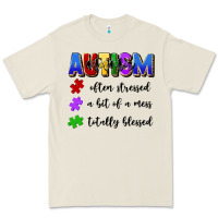 Bone i'm a hot mess always stressed and proudly autism Premium Tee - Artiststas