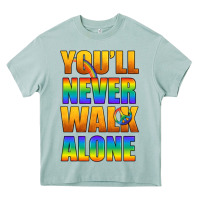 Arona Lgbtq You'll Never Walk Alone With Peace Heavy Core Tee - BundleAndBundleShop