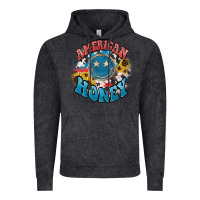 Vintage Black American honey smiley Vintage Hoodie - HowdyJamesFarm