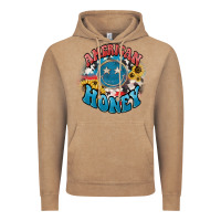 Vintage Coffee American honey smiley Vintage Hoodie - HowdyJamesFarm