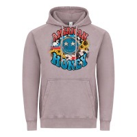Vintage Zinc American honey smiley Vintage Hoodie - HowdyJamesFarm