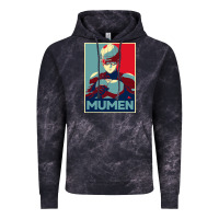 Cloud Black mumen rider 10 Vintage Hoodie - lanVoArt