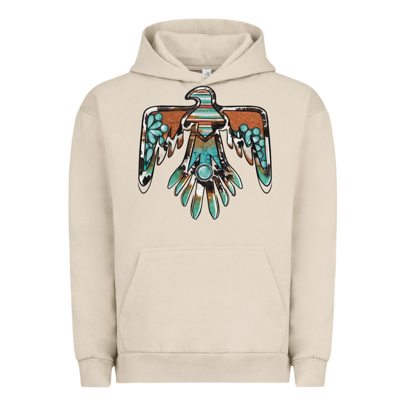 Thunderbird With Gemstone Urban Hoodie by BarkalooDesign | Teevron