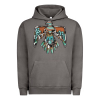 Pigment Tornado thunderbird with gemstone Urban Hoodie - BarkalooDesign