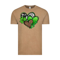 Vintage Coffee St. Patrick's Day hearts Vintage Tee - Jasminsmagicworld