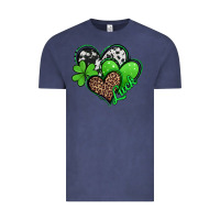 Vintage Denim St. Patrick's Day hearts Vintage Tee - Jasminsmagicworld