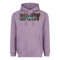 Lavender howdy Heavyweight Hoodie - CowhideDigitalArt