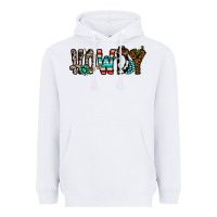 White howdy Heavyweight Hoodie - CowhideDigitalArt