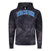 Wisconsin Blue Vintage Hoodie | Teevron