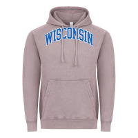 Vintage Zinc wisconsin blue Vintage Hoodie - lanVoArt