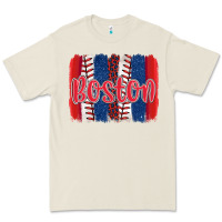 Bone boston baseball team spirit brushstrokes Premium Tee - Artiststas